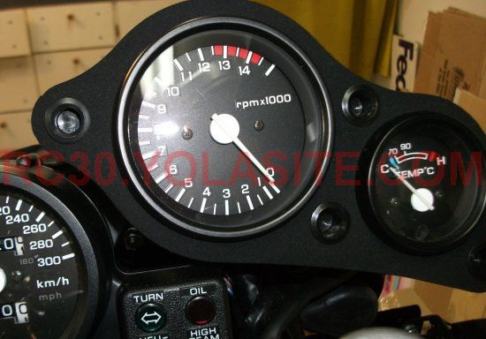 RC30 Instruments Clocks and Gauges